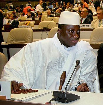President of The Gambia Yahya Jammeh