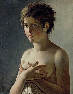 Jeune fille en buste (c.1794) Louvre Museoa