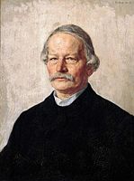 Porträt des Schriftstellers Gustav Freytag, 1886–1887