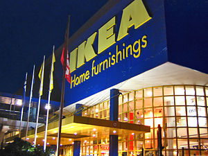 An IKEA Store along Alexandra Road in Queensto...