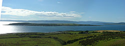 Inchmarnock sett frå Tarmore Hill på Bute