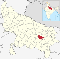 Uttar Pradesh میں محل وقوع