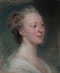 In portret fan Belle van Zuilen troch Maurice Quentin de La Tour (1766).