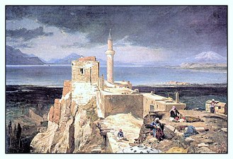 La forteresse et le lac de Van, par Jules Laurens, membre de l'expédition Hommaire de Hell (1846-48).