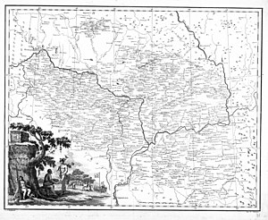 Казанское наместничество на карте