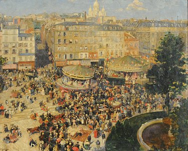 La Place Pigalle (1906), Museo Nacional de Bellas Artes, Buenos Aires