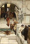 Аудиенция при Агрипа, картина от Лорънс Алма-Тадема, 1875 г.