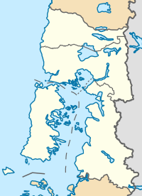 Calbuco Channel is located in Los Lagos