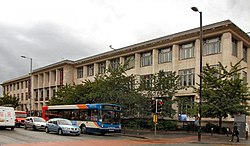 The Students' Union building on Oxford Road Manchester University Students Union Building (geograph 1963615).jpg