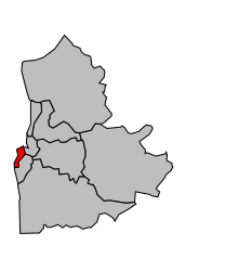 Cantone di Le Portel – Mappa