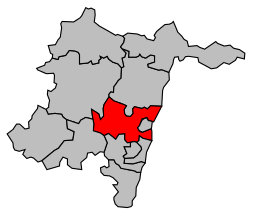 Cantone di Mâcon-Nord – Mappa