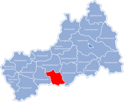 Raion location in Cherkasy Oblast