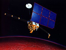 The loss of Mars Observer in 1993 prompted the formation of a cohesive Mars Exploration Program Mars Observer.jpg