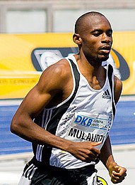 Silbermedaillengewinner Mbulaeni Mulaudzi