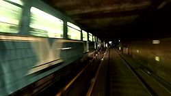 Файл:Moscow metro tunnels - view from cab of Synergy train.webm