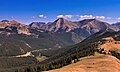 South aspect of Mt. Aetna (center) and Taylor Mountain from Monarch Ridge