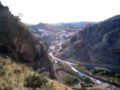 Vista desde un monte (encima del basurero)