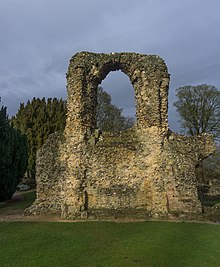 North transept of the Abbey North Transept - Abbey of St. Edmund.jpg