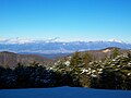 Asama Mountains from the top of Mount Ōsasa