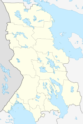 Location map Karelija