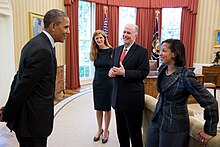 Power with President Barack Obama in the Oval Office on June 5, 2013 P060513PS-0527 (9314668769).jpg