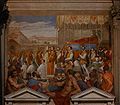 Перенесение тела Святого Антонина Пьероцци. 1589—1591. Фреска. Капелла Сальвиати. Монастырь Сан-Марко, Флоренция