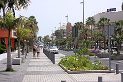 Via dello shopping a Playa de las Américas