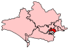 Poole est une petite circonscription située dans le sud-est du comté