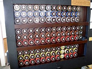 Recreation of the Bombe Machine to Crack the Enigma Code, Designed by Turing