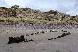 Remains of the 19th century "Sunbeam" boat[12]