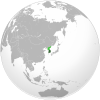 Republic of Korea (orthographic projection).svg