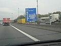 E17 Richtung Gent: Ausfahrt zur R8