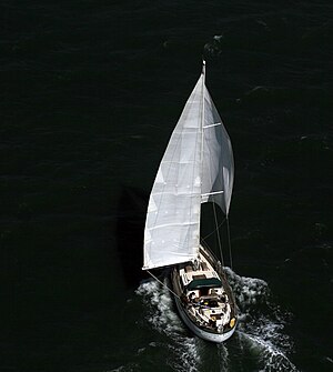 Sailboat in San Francisco Bay