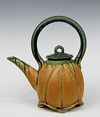 A pot made by artist James Sankowski