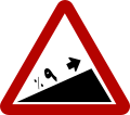 Steep ascent