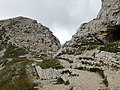 Damaggio pass with Cima Palon from the Dente Italiano