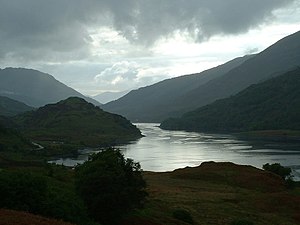 Loch Leven, Blick nach Westen