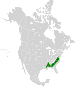 Southeastern mixed forests map.svg