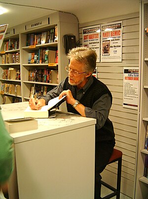 Stephen R. Donaldson on a 2007 book tour.