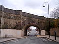 Store Street Aqueduct, which carries the Ashton Canal
