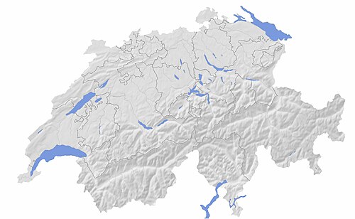 Glaciers In Switzerland