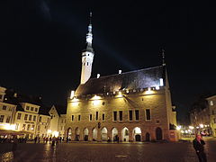 L'hôtel de ville.