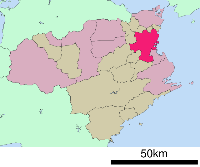 徳島市位置図
