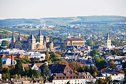 September 2009 view over Trier