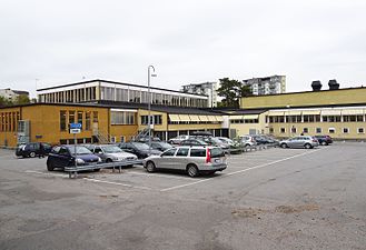 Innergården och parkering