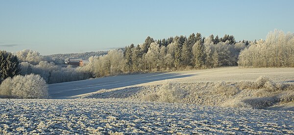 Bødalen, fire dagar før vintersolkverv. (Foto: Kjetil Lenes)