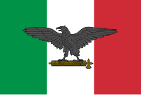 Drapeau de guerre de la République sociale italienne