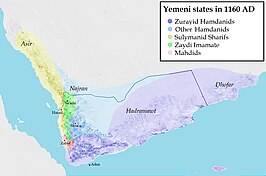 Jemen rond 1160