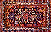 An Azerbaijani carpet from the Shirvan group from Bijo village, mid-19th century