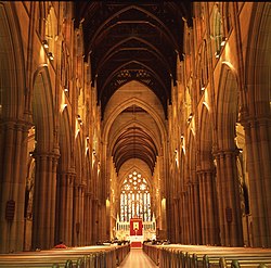 The central nave, looking north (1)St Marys Cathedral Sydney-2.jpg